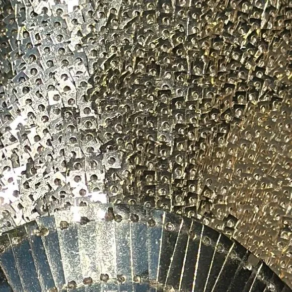 Talbots Gold Bling Slip-on Flats Size 7 1/2 - Picture 7 of 9